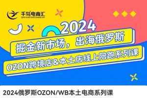 跨境电商新蓝海：OZON本土电商全攻略，选品优化订单处理一网打尽