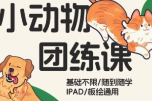 阿瀚的头像插画基础课+小动物插画课