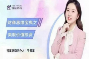 【牛牧童】财商思维宝典之美股价值投资