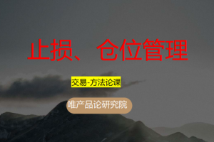 老樊研究院 止损+仓位管理（入圈基础课-第四节） 视频+PDF文章