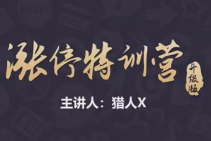 猎人X的道友圈子-涨停特训营升级版精品课