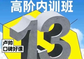卢帅品牌设计高阶内训班第13期2024年11月结课