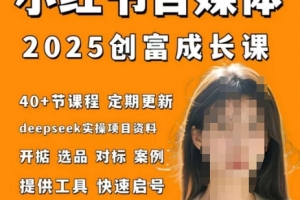 小红书电商自媒体创富课2.0版，实战打卡笔记训练营