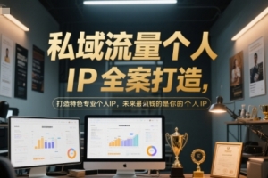 私域流量个人IP全案打造，打造特色专业个人IP，未来最值钱的是你的个人IP
