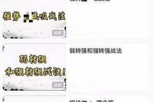 好运钢哥 刚哥视频实战实操课四个视频强势低吸弱转强强转强战法
