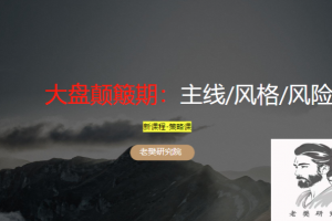 老樊研究院大盘颠簸期-主线、风格、风险20251019 共2文件