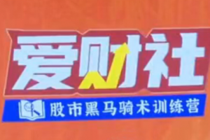 爱财社韩忠彦《短线技能提升小班课】