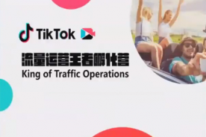 TikTok选品流量算法变现实操，TK流量运营王者孵化班