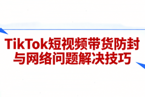 老谭·TikTok短视频带货实拍课程